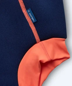 New Watery blebadebukser til børn - Neoprene Swim Nappy - Atlantic Orange