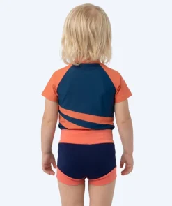 New Watery blebadebukser til børn - Neoprene Swim Nappy - Atlantic Orange