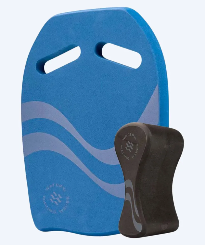New Watery bundle med pullbuoy og svømmeplade - Heat