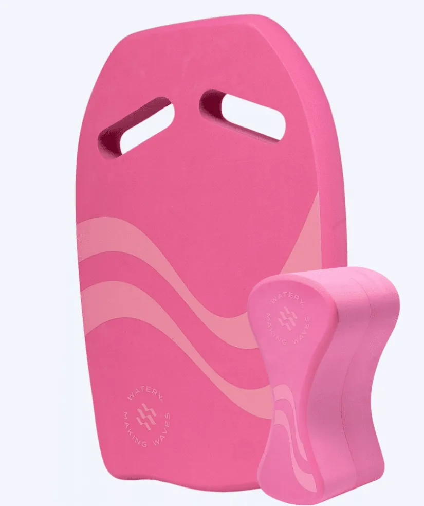 New Watery bundle med pullbuoy og svømmeplade - Heat
