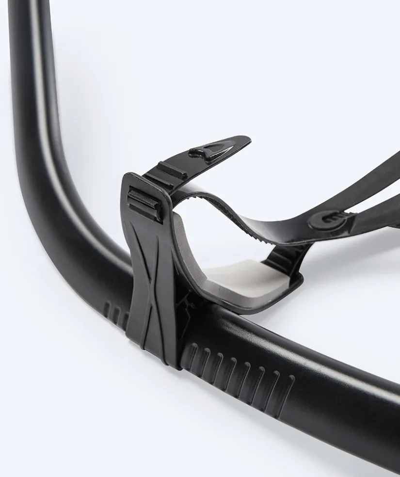 Discount Watery centersnorkel til junior (10-16) - Hydrolite - Sort