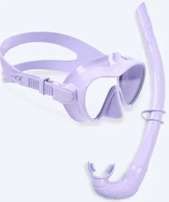 New Watery Combo snorkelsæt til børn - Cliff - Lilla