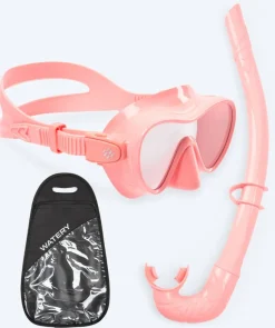 Discount Watery Combo snorkelsæt til børn - Cliff - Pink
