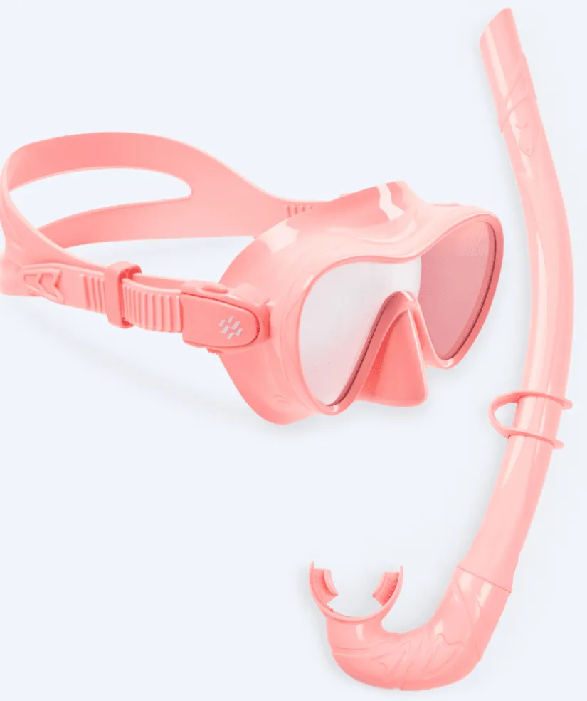 Discount Watery Combo snorkelsæt til børn - Cliff - Pink