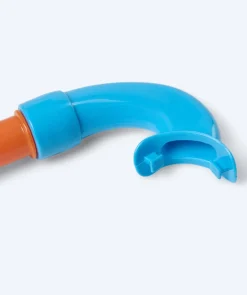 Online Watery Combo snorkelsæt til børn (4-10) - Pulina - Blå/orange