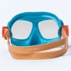 New Watery Combo snorkelsæt til børn (4-10) - Wyre - Blå/orange