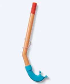 New Watery Combo snorkelsæt til børn (4-10) - Wyre - Blå/orange