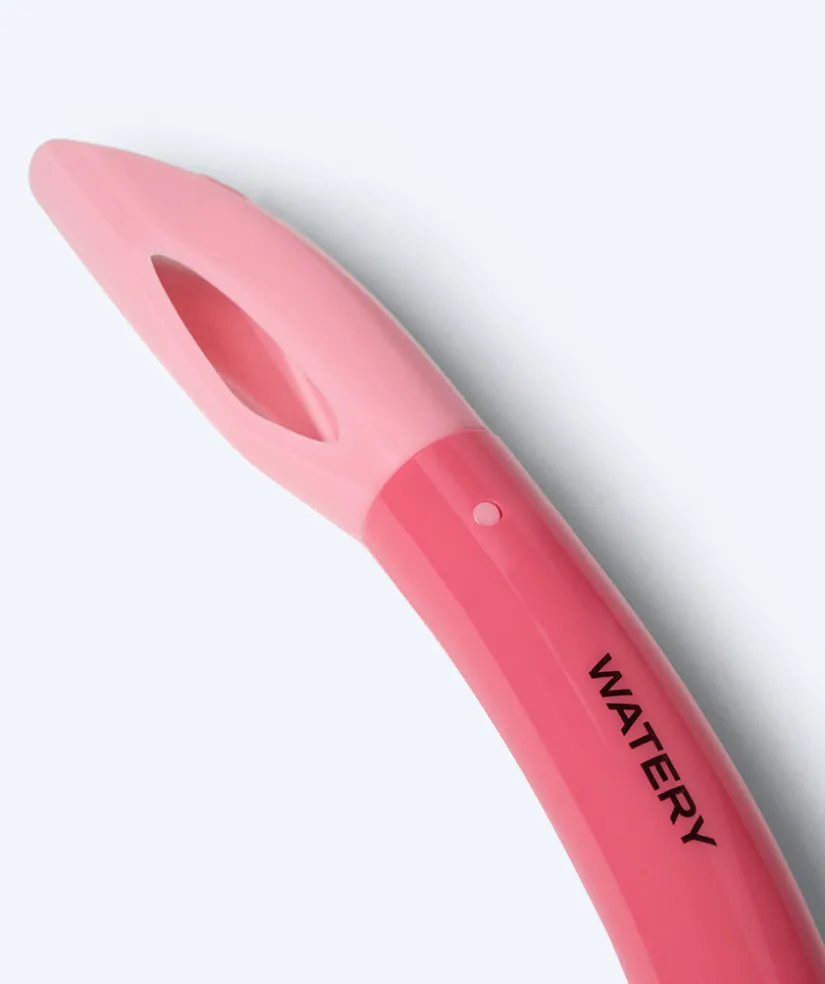 Clearance Watery Combo snorkelsæt til børn (4-10) - Tropical - Pink