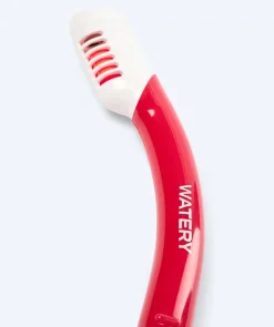 Online Watery Combo snorkelsæt til børn - Triton Full-dry - Rød