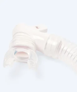Online Watery Combo snorkelsæt til børn - Triton Full-dry - Rød