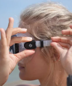 Watery Combo snorkelsæt til junior (8-15) - Ohio - Sort
