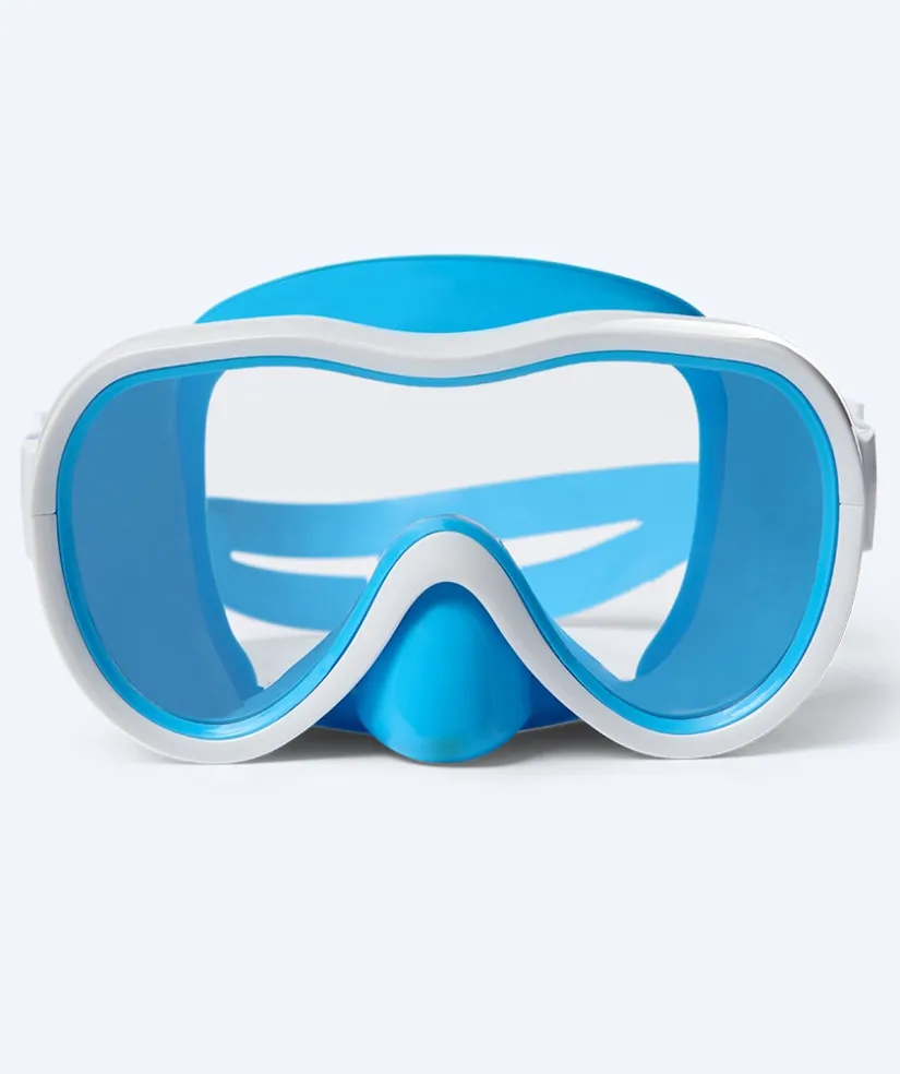 Sale Watery Combo snorkelsæt til junior (8-15) - Odine - Blå/hvid