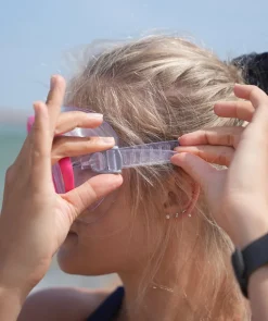 New Watery Combo snorkelsæt til junior (8-15) - Trigger - Rød