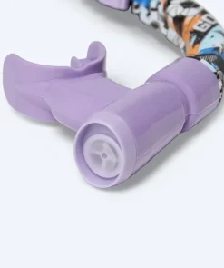 New Watery Combo snorkelsæt til junior (8-15) - Riku Camo - Lilla