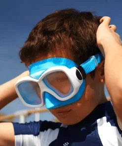Watery Combo snorkelsæt til junior (8-15) - Misu - Blå