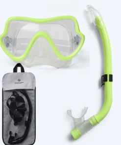Watery Combo snorkelsæt til junior (8-15) - Trigger - Gul