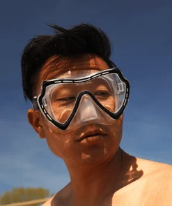 Sale Watery Combo snorkelsæt til voksne (fra 15 år) - Nebula - Sort