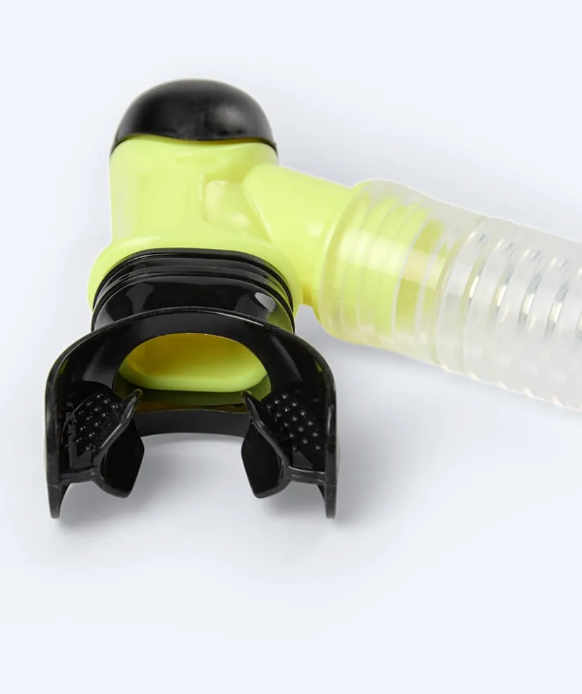 Discount Watery Combo snorkelsæt til voksne - Hudson Full-dry - Gul