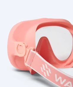 Outlet Watery Combo snorkelsæt til voksne (fra 15 år) - Alton - Pink