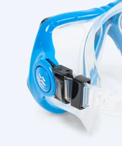 Clearance Watery Combo snorkelsæt til voksne - Hudson Semi-Dry - Blå