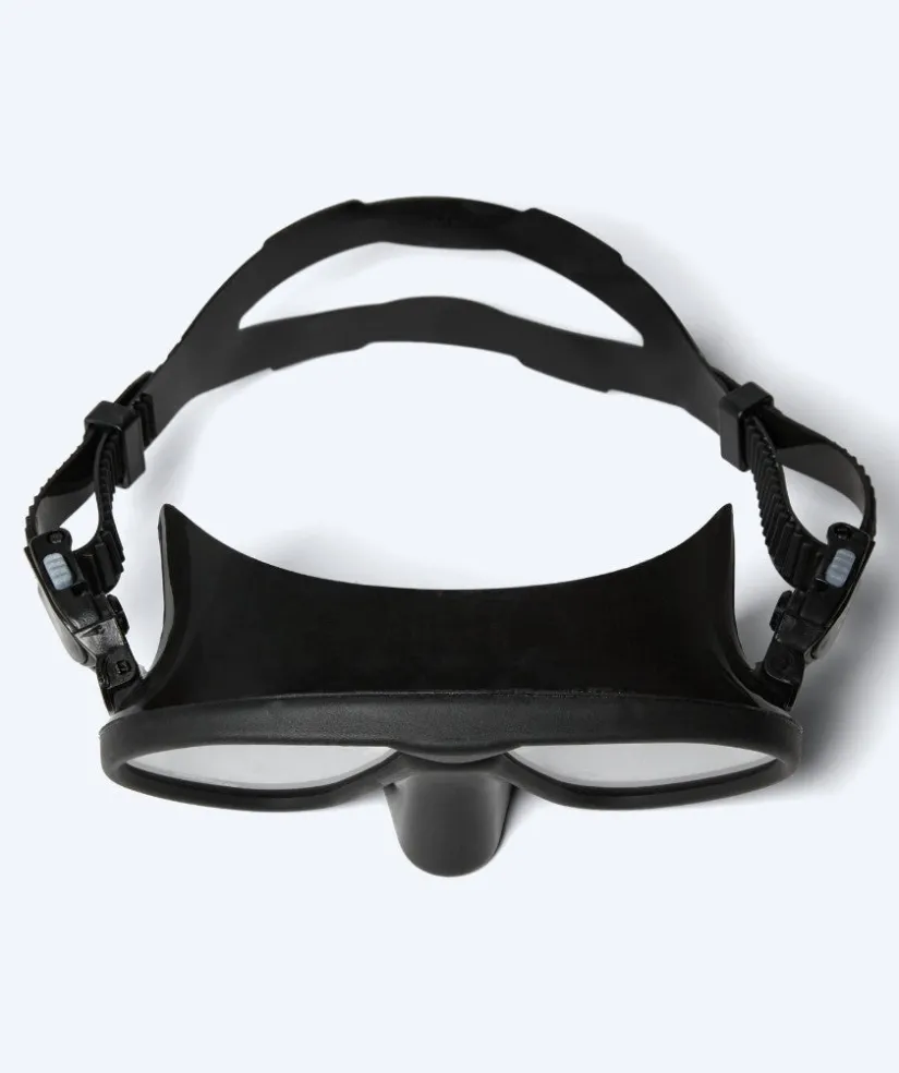 Outlet Watery Combo snorkelsæt til voksne - Chisa/Fenton Pro - Sort