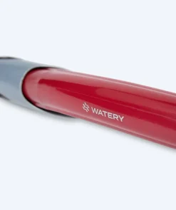 Online Watery Combo snorkelsæt til voksne (fra 15 år) - Nebula - Sort/rød
