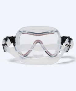 Online Watery Combo snorkelsæt til voksne (fra 15 år) - Nebula - Sort/rød