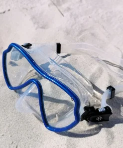 Online Watery Combo snorkelsæt til voksne (fra 15 år) - Fraser/Coast - Blå/mørkeblå