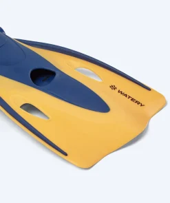 Clearance Watery dykkerfødder til børn - Launch - Mørkeblå/orange