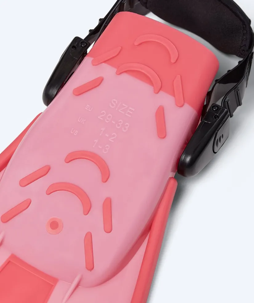 Hot Watery dykkerfødder til børn - Tropical - Pink