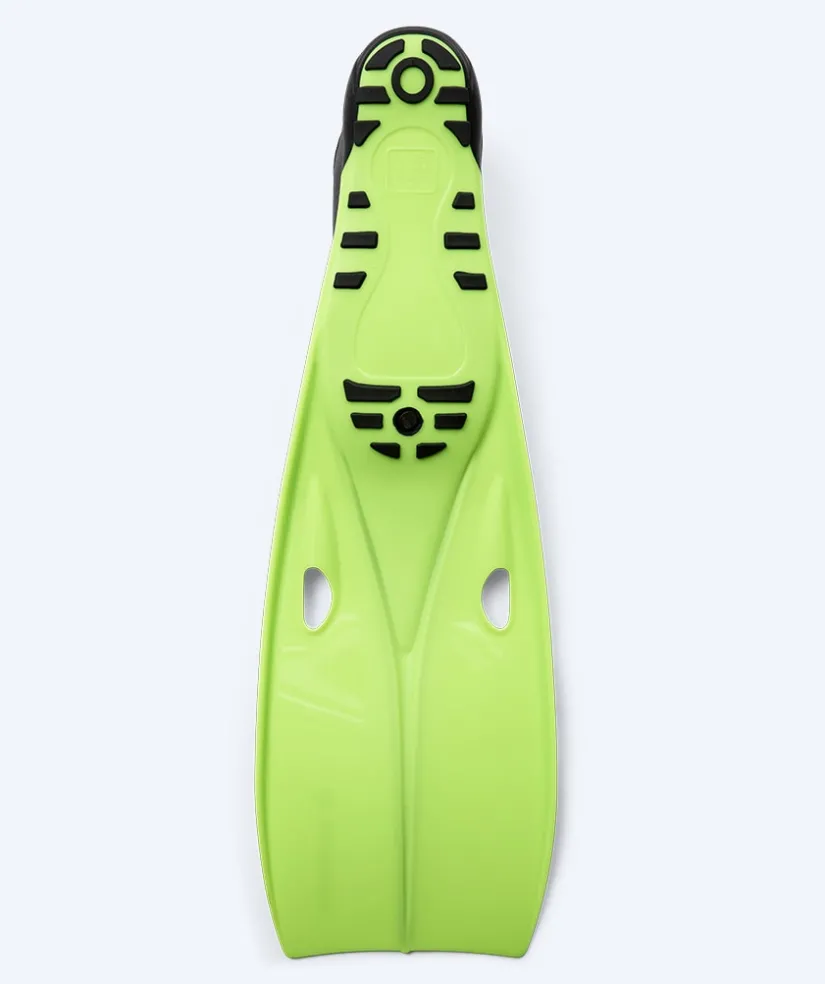 Discount Watery dykkerfødder til junior/voksne (33-46) - Breeve Longtail - Sort/grøn