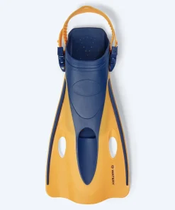 Hot Watery dykkerfødder til voksne - Launch - Mørkeblå/orange
