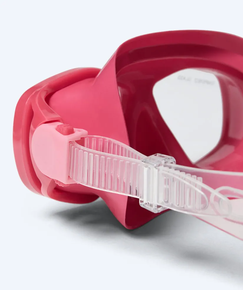 Clearance Watery dykkermaske til børn (4-10) - Tropical - Pink
