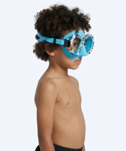New Watery dykkermaske til junior (8-15) - Riku Camo - Blå
