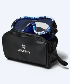 New Watery dykkermaske til voksne (fra 12 år) - Rudder Camo - Mørkeblå