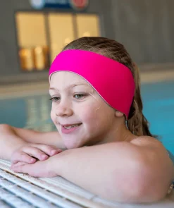 Hot Watery earband til børn - Raider - Lyserød