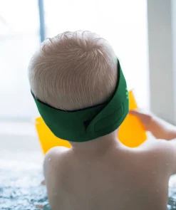 Online Watery earband til børn - Raider - Grøn