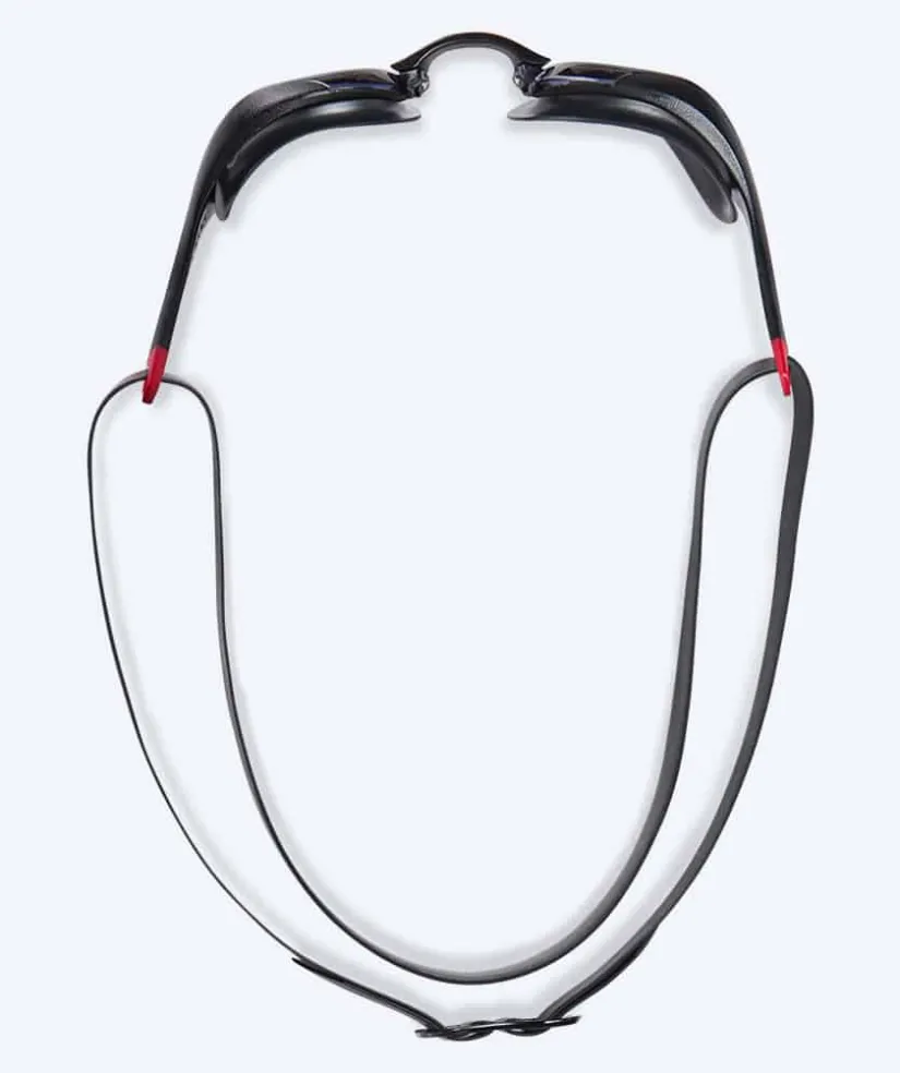 Outlet Watery Elite svømmebrille - Murphy Active - Sort/smoke