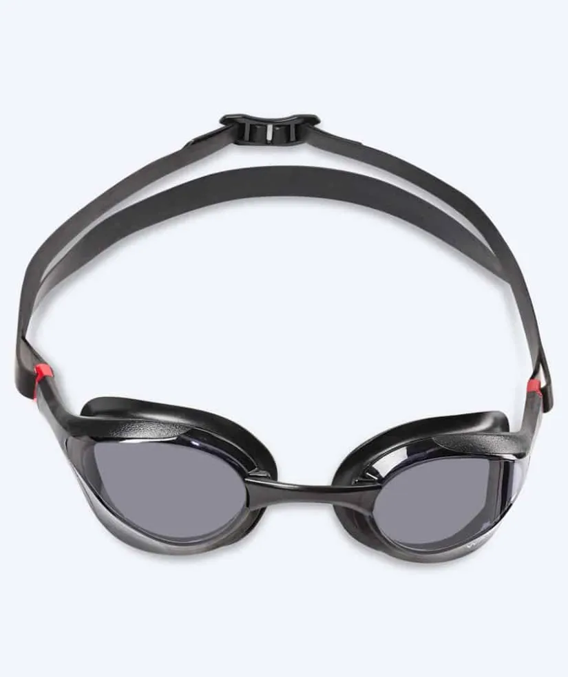 Outlet Watery Elite svømmebrille - Murphy Active - Sort/smoke