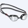 Clearance Watery Elite svømmebrille - Murphy Mirror - Sort/sølv