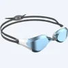 Discount Watery Elite svømmebrille - Rattle Pro Mirror - Hvid/grå