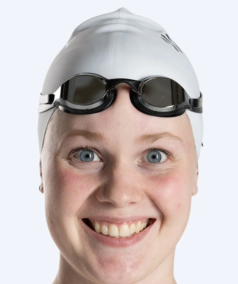 Discount Watery Elite svømmebriller - Poseidon Mirror - Sort/sølv