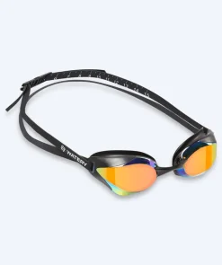 Discount Watery Elite svømmebriller - Poseidon Ultra Mirror - Sort/guld