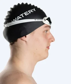 Discount Watery Elite svømmebriller - Poseidon Ultra Mirror - Hvid/blå