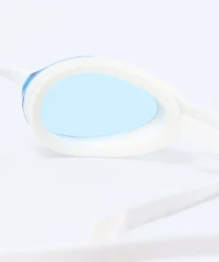 Discount Watery Elite svømmebriller - Poseidon Ultra Mirror - Hvid/blå