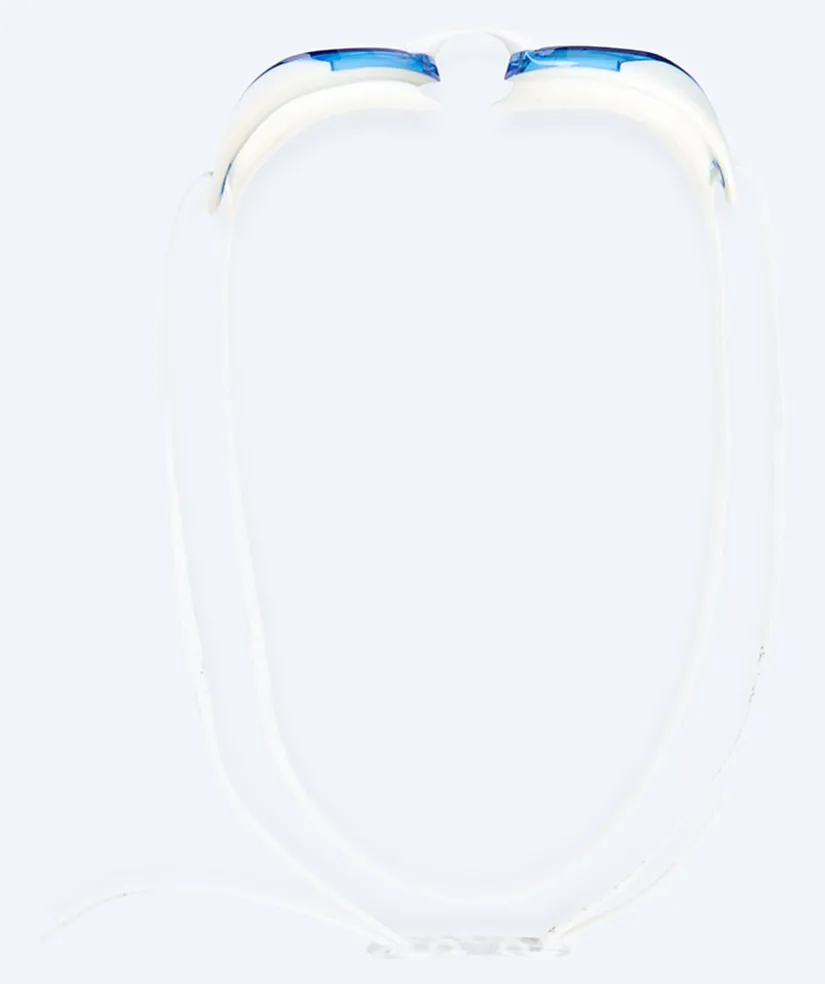 Discount Watery Elite svømmebriller - Poseidon Ultra Mirror - Hvid/blå