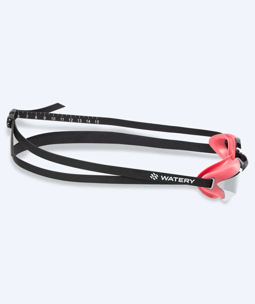 Online Watery Elite svømmebriller - Poseidon Ultra Mirror - Pink/sølv