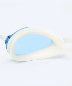Best Watery Elite svømmebriller - Poseidon Ultra - Hvid/blå