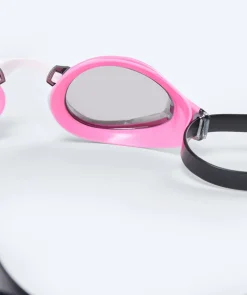 New Watery Elite svømmebriller - Poseidon Mirror - Pink/sølv