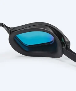 New Watery Elite svømmebriller - Storm Racer Mirror - Sort/guld